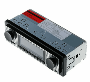 Bluetooth Vintage Car FM Radio MP3 Player USB Classic Stereo Audio Receiver AUX (Option: Vintage)